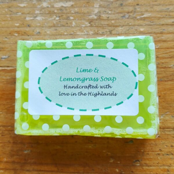Fragrant Lime and Lemongrass Soap