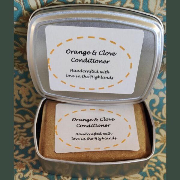 Orange & Clove Conditioner in a Tin