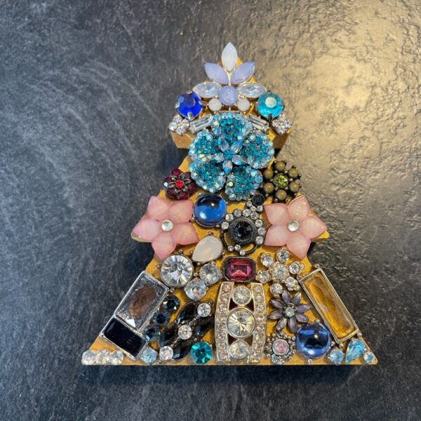 Christmas Tree Jewelled Ornament