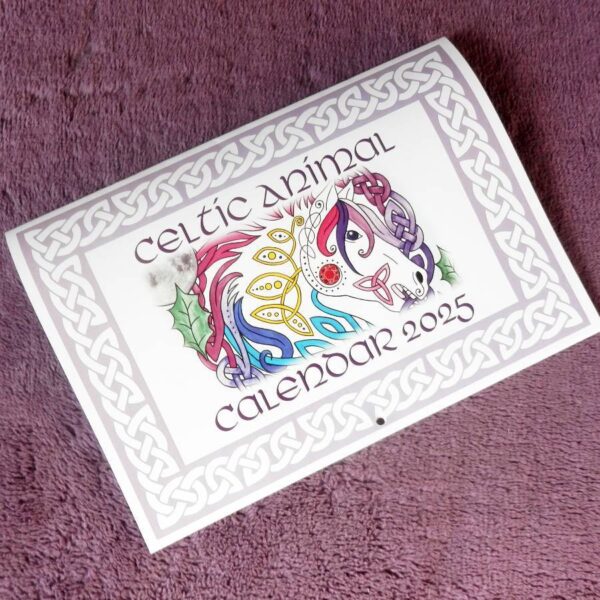 2025 Wall Hanging Calendar Celtic Animals
