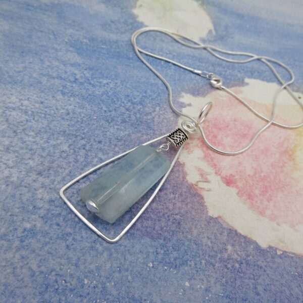 Celtic Aquamarine Pendant