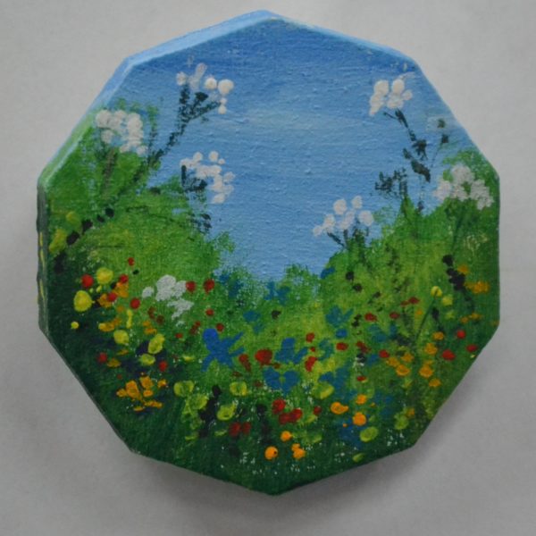 Flowery Field Brooch