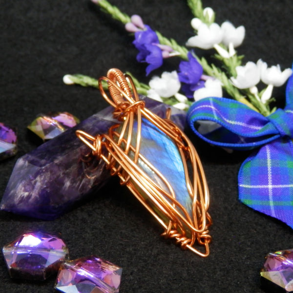 Elven Style Gemstone Necklace