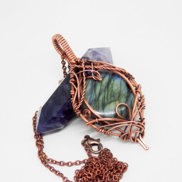 Elven Style Labradorite Necklace