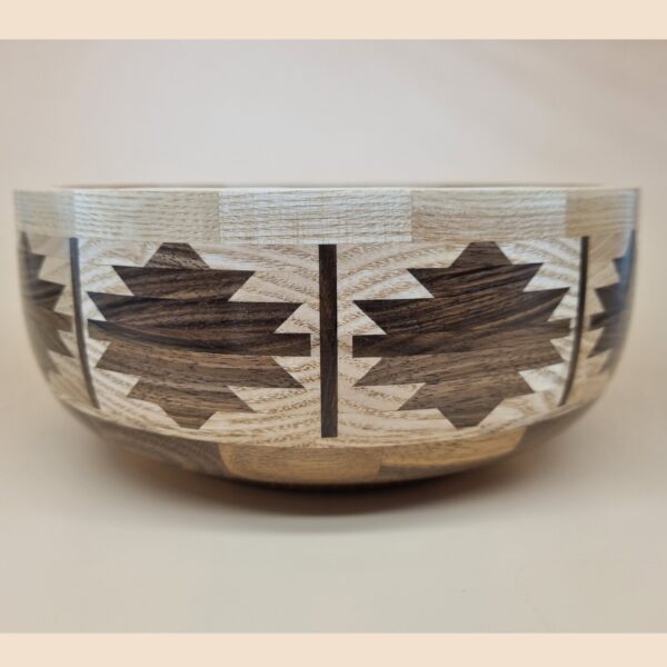 Ash and Black Walnut Bowl