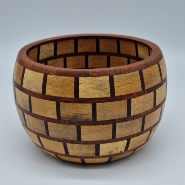 Mahogany and Whisky Barrel Oak Vase