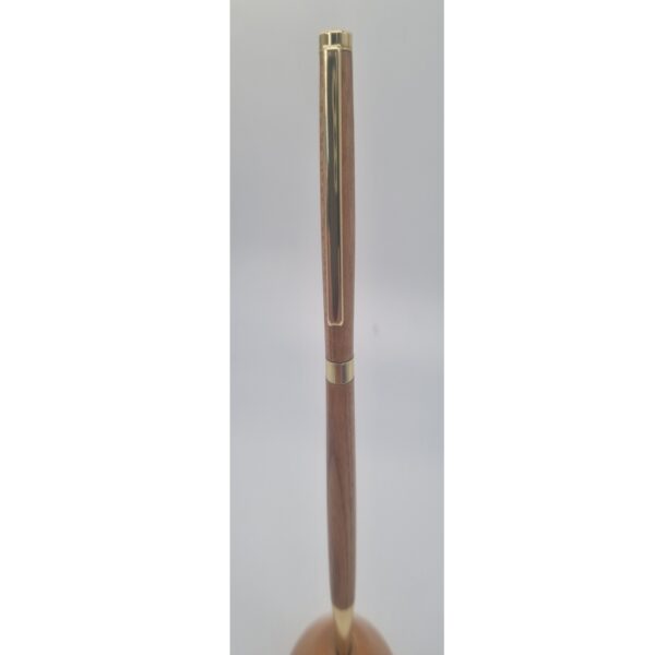 Slimline Elm and Gold Pen