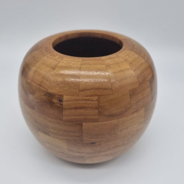 Iroko Segmented Vase