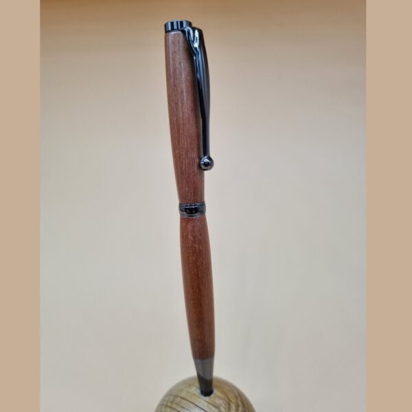 Slimline Mahogany and Black Pen