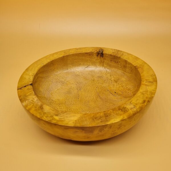 Oak Burr Bowl with Personalisation