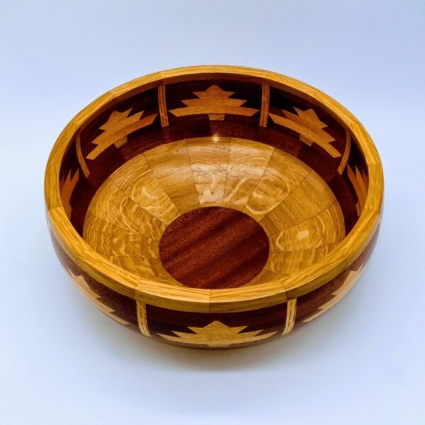 Oak and Mahogany Tree Bowl