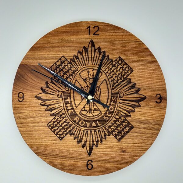 Wooden Clock 25 cm