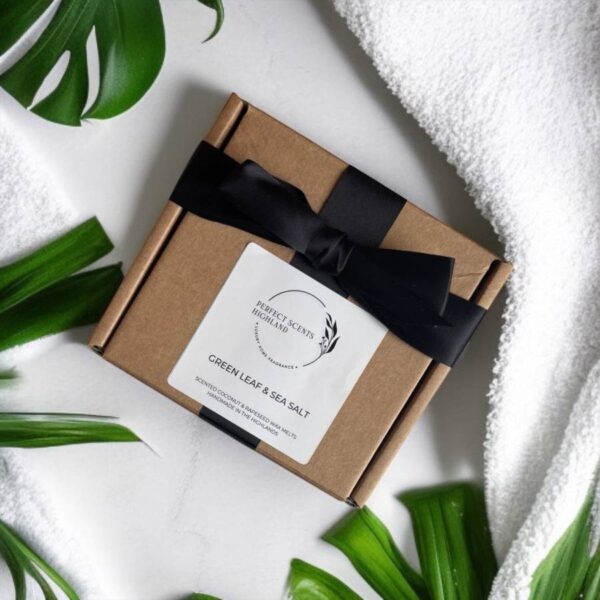 Green Leaf and Sea Salt Wax Melts