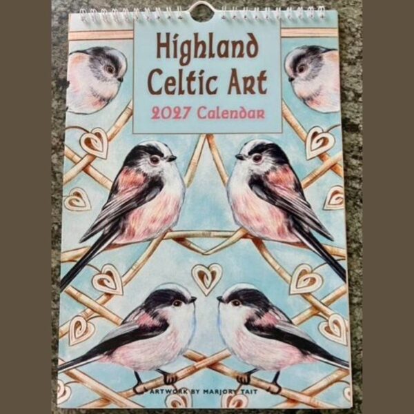 Highland Celtic Art Calendar 2027