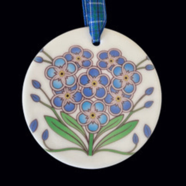 Forget Me Not Round Hanger