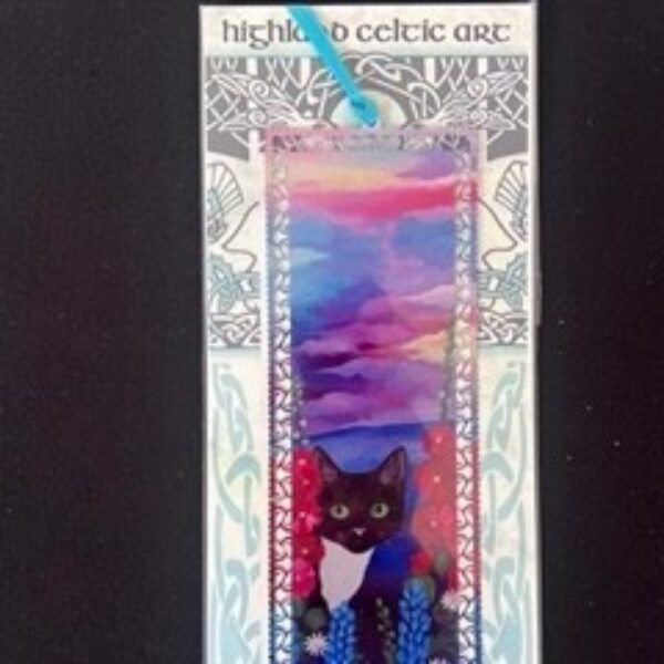 Alcea in the Garden Bookmark