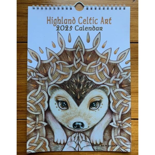 Highland Celtic Art Calendar 2025