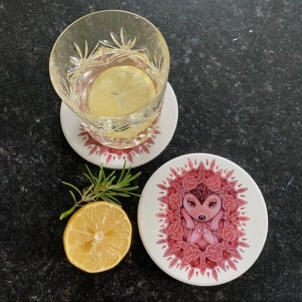 Celtic Hedgehog Coaster