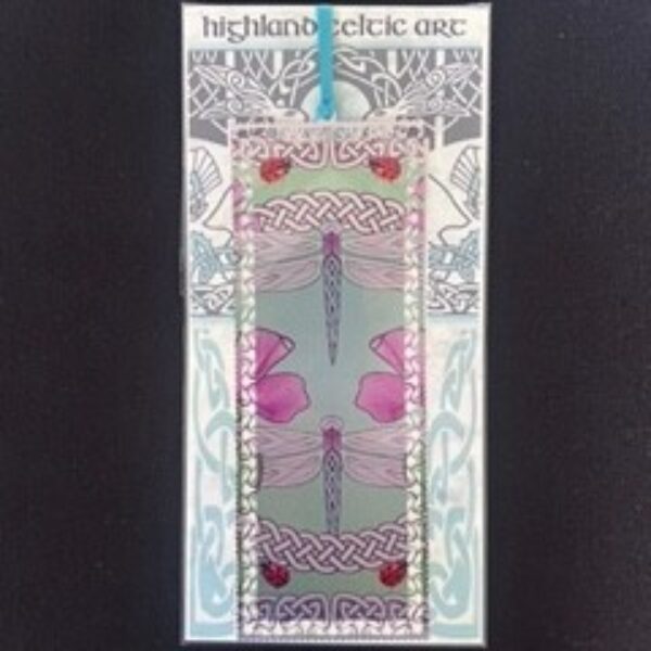 Celtic Sweetpeas Bookmark