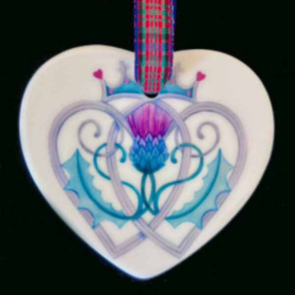 Luckenbooth Heart Hanger