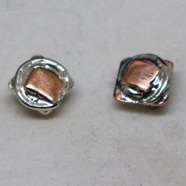 Mixed Metal Earrings