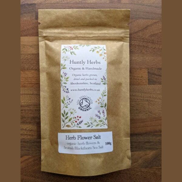 Herb Flower Salt - Finely Ground