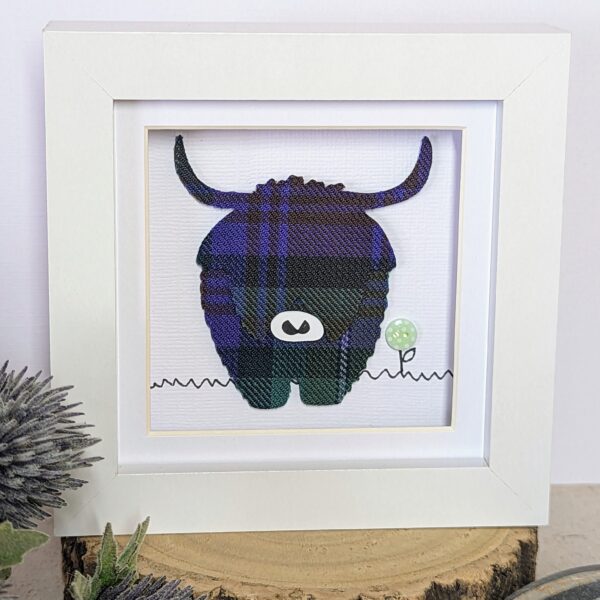 Small Henrietta Coo (white frame)