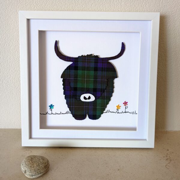 Large Henrietta Coo (white frame)