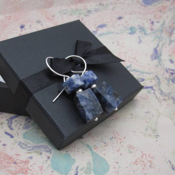 Blue Jasper Earrings