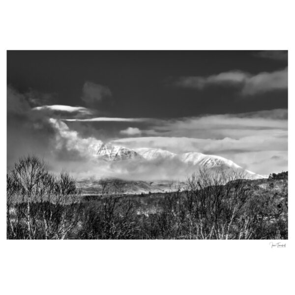 Snow Storm on the Bealach na Ba