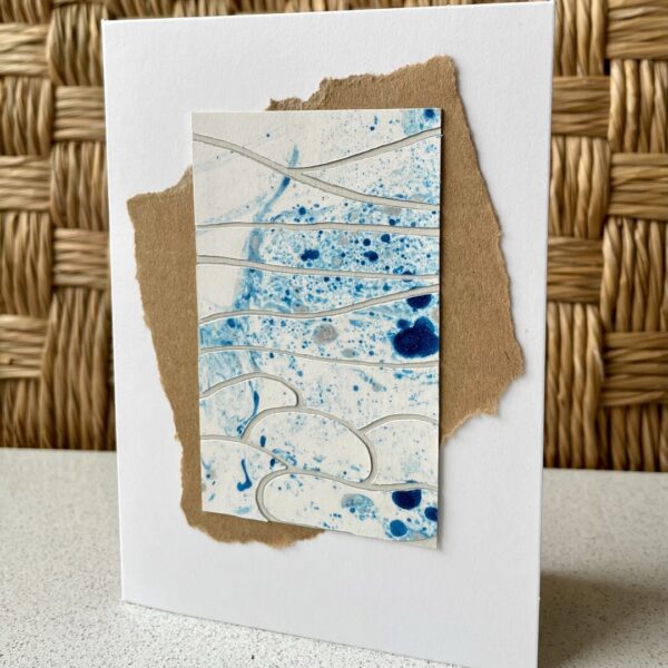 Loch Nevis Mosaic Collage Card