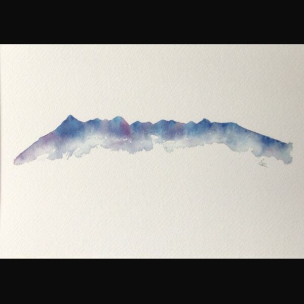 Blue Cuillin Print