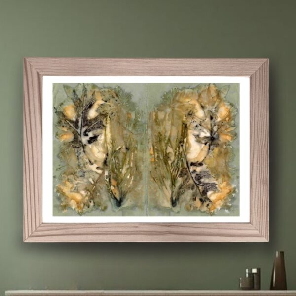 A1 American Oak Eco Print