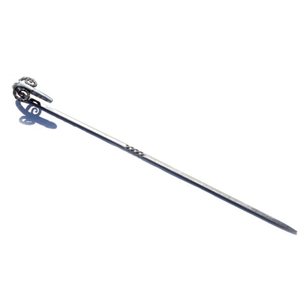 Ram Head Fire Poker - Twist