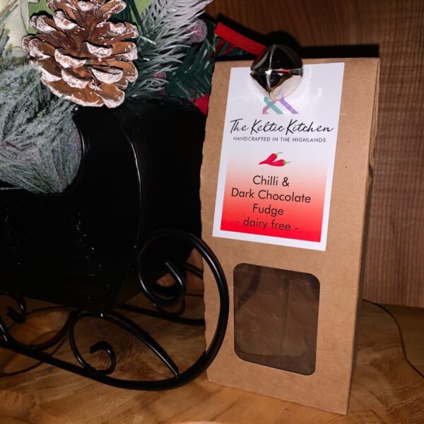 Dark Chocolate and Chilli Fudge