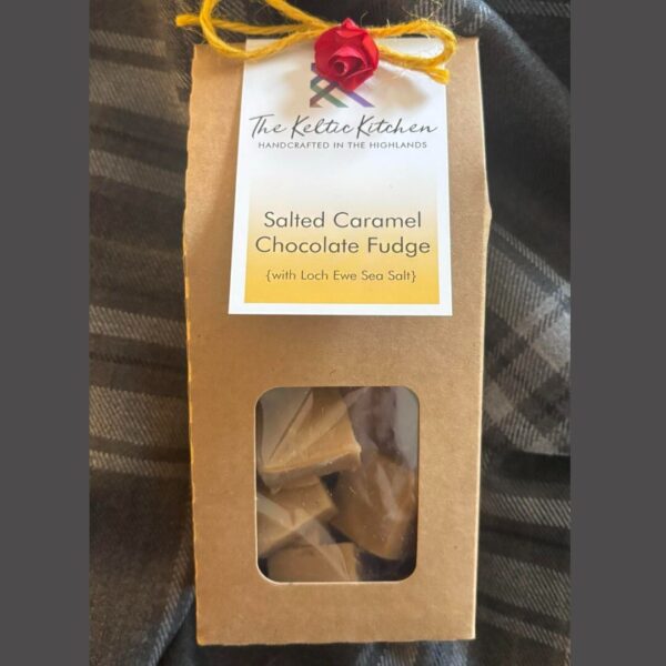 Salted Caramel Chocolate Fudge