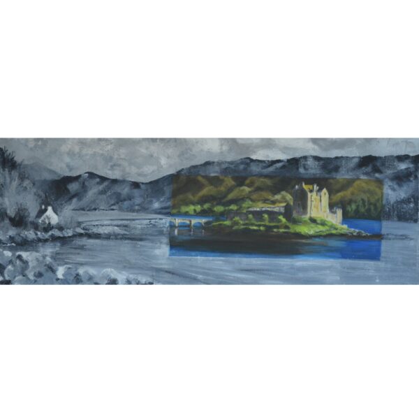 Eilean Donan Castle Abstract