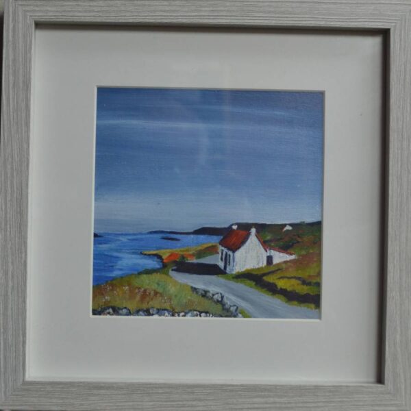Old Skye Cottage Painting