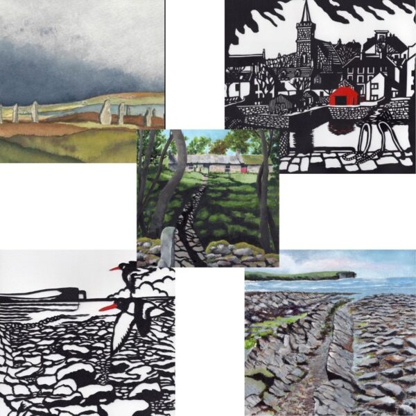 Pack of 5 Orkney Cards