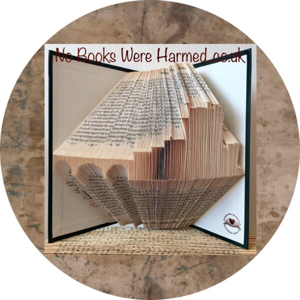 Eilean Donan Book Sculpture