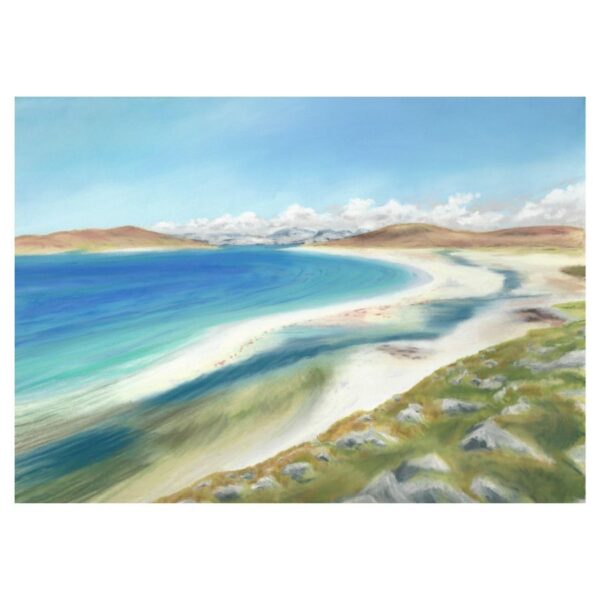 Harris Beach Pastel Painting Painting