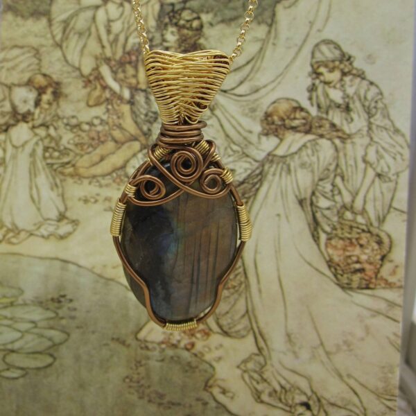 Labradorite Northern Lights Pendant