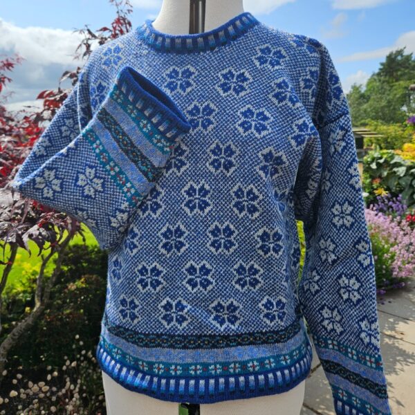 Morven Jumper Royal Silver - Medium