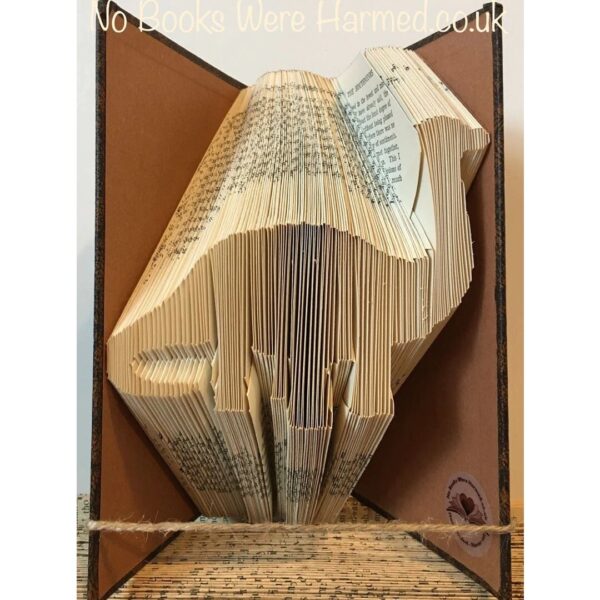 Dinosaur Book Sculpture