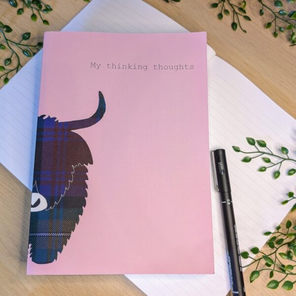 Pink Henrietta Coo Notebook