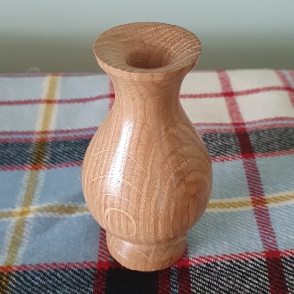 Small Oak Bud Vase