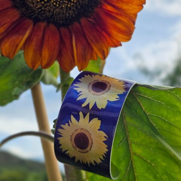 Connor's Sunflower Cuff Bracelet