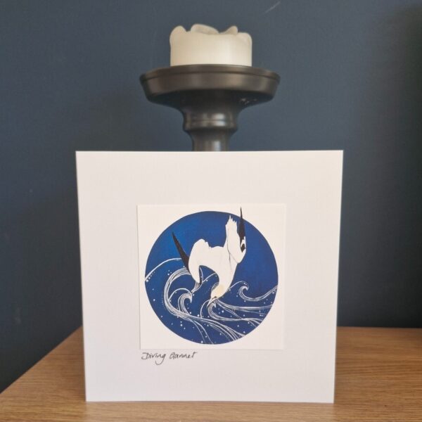 Diving Gannet Card