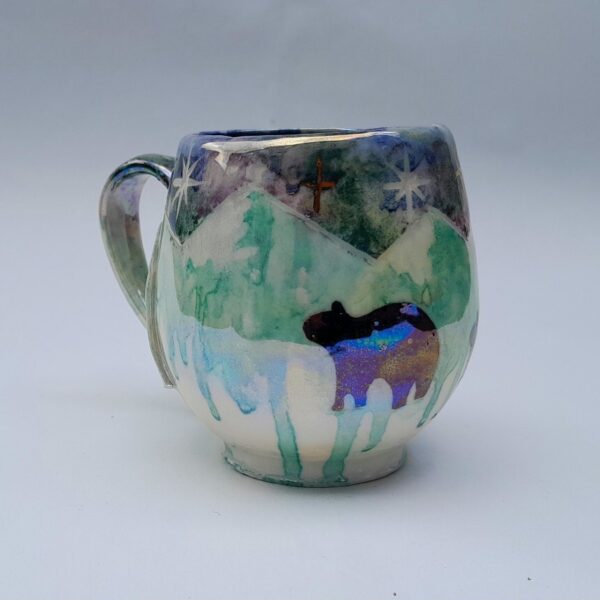 Porcelain Bear Mug