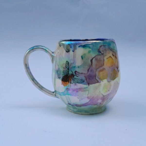 Porcelain Bee Mug A
